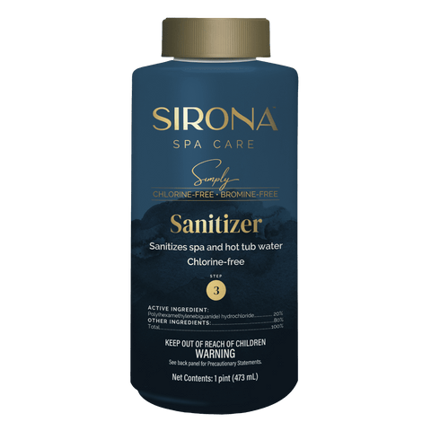 Sirona Simply Sanitizer 16 oz – Chlorine - Free & Bromine - Free Spa Sanitizer Sanitizers for swimming pools