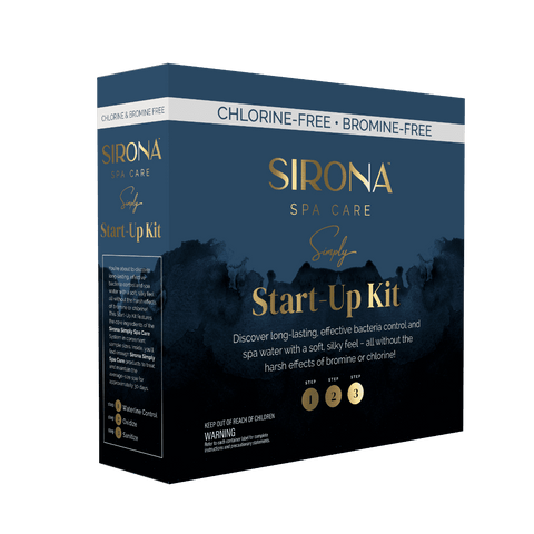 Sirona Simply Spa Start - Up Kit – Chlorine - & Bromine - Free Spa Care Specialty for swimming pools