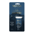 Sirona Simply Spa Water Test Strips by Solenis for pool chemical testing at Benchmark Pool Supply