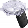 Swimables J-Style Check Valve Flapper pool part with clear cover for Benchmark Pool Supply