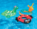 Swimline 24" Animal Head Rings Pool Floats 9025 floating in pool water by Benchmark Pool Supply