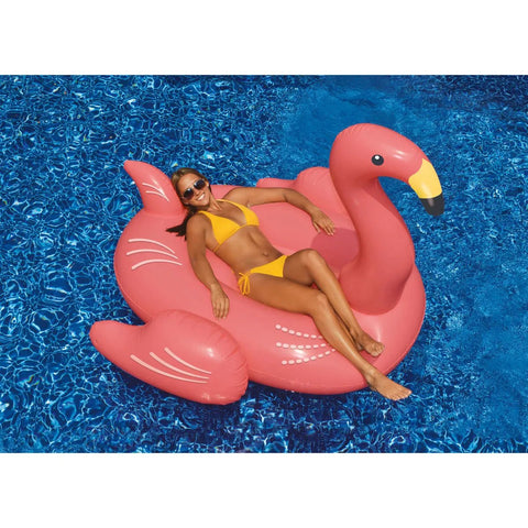 Swimline GIANT RIDE - ON ORIGINAL FLAMINGO | 90627 Pool Toys for swimming pools
