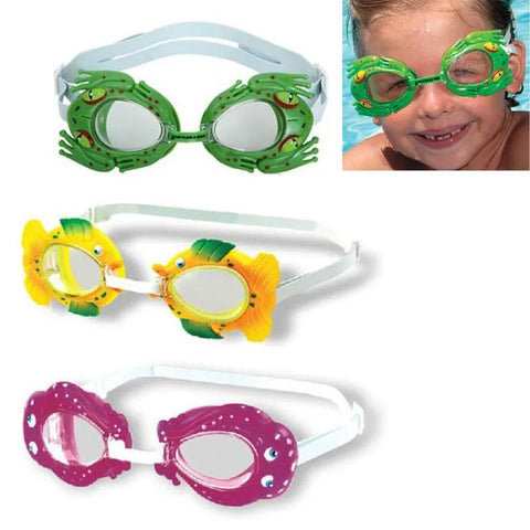 Swimline SEA PALS ANIMAL FRAME SWIM GOGGLE | 9300 Pool Toys for swimming pools