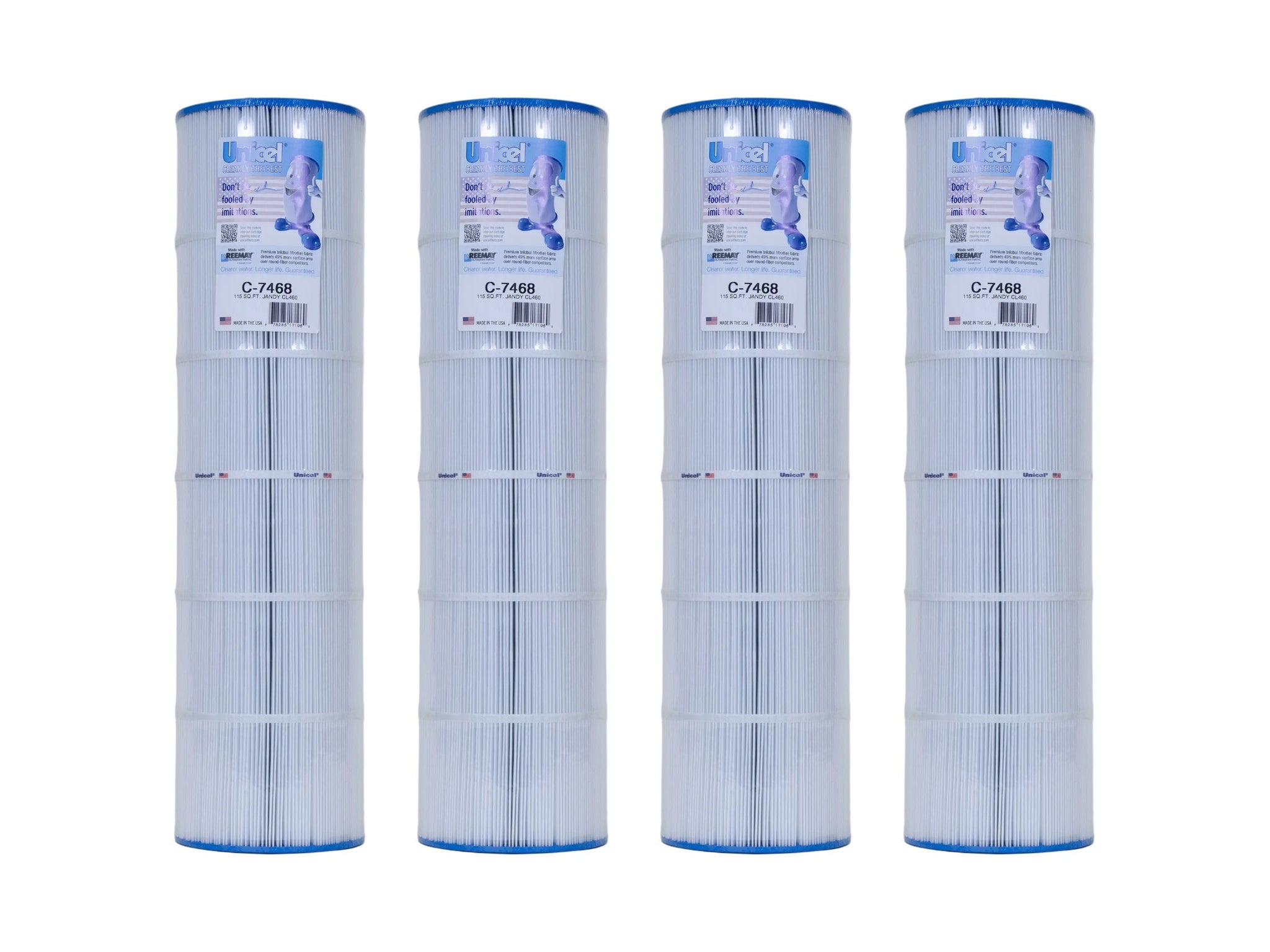 Unicel C-7468-4 4-Pack | Jandy CL460/CV460 Filter