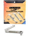 Swimables Stainless Steel V-Clips 3 Pack